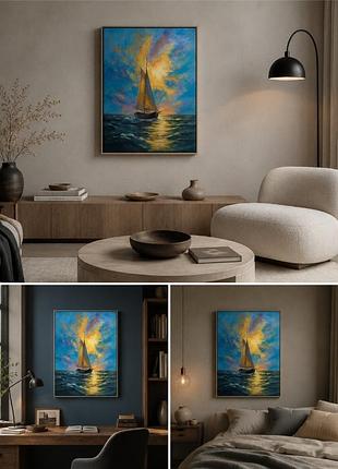 Картина акрилом 30×40