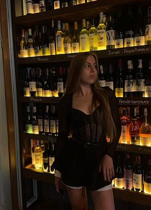 Боді з блискітками