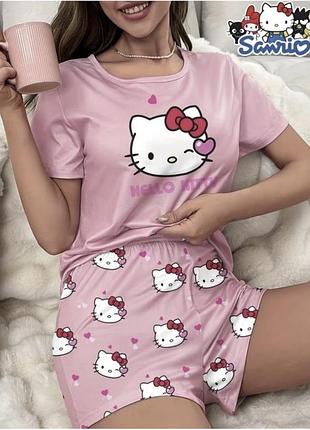 Підліткова піжама hello kitty 3