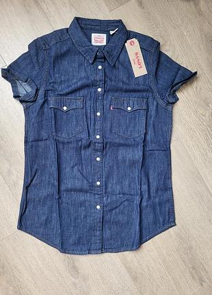 Нова жіноча джинсова сорочка levis оригінал, розмір s