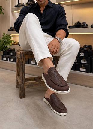 Мюлі кроко loro piana
