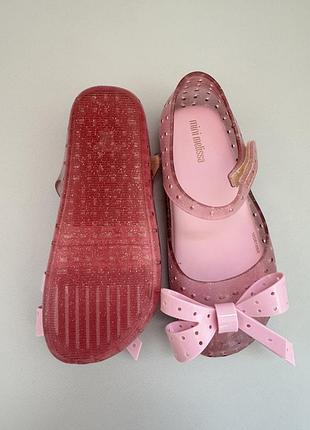 Туфлі силікон mini melissa 3