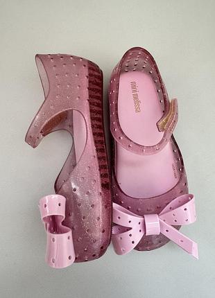 Туфлі силікон mini melissa 2