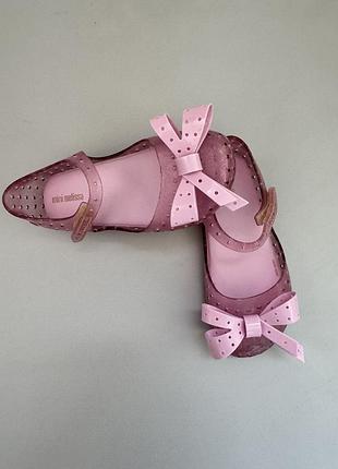 Туфлі силікон mini melissa