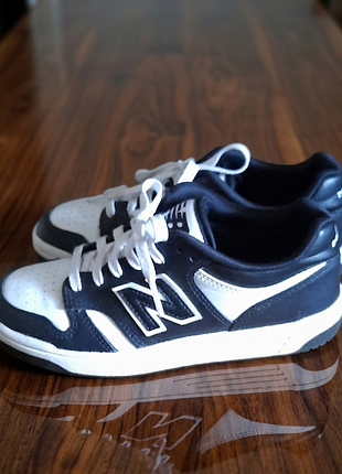 Кожаные кроссовки new balance 480 оригинал - 34.5 (стелька 22 см)