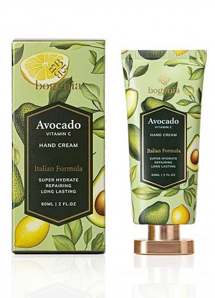 Крем для рук avocado + vitamin c hand cream bogenia bg447 №001 (22599)