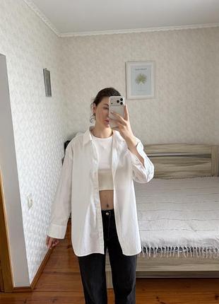 Сорочка біла h&m
