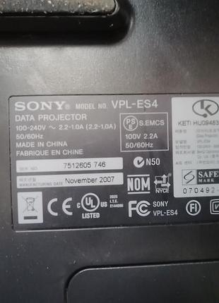 Проектор sony 6