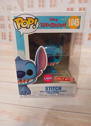 Фигурка funko pop lilo &amp; stitch: stitch flocked 1045
