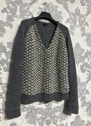 Armani jeans жіночий кардиган альпака розмір 44 оригінал армані