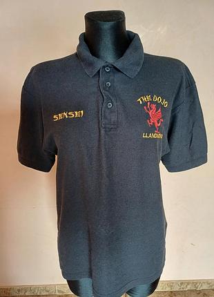 ​чоловіче поло "the dojo llandudno" fruit of the loom