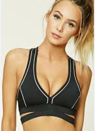 Стильний спортивний топ бра forever 21 active у розмірі l
