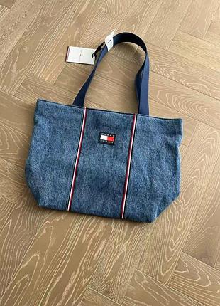 Сумка жіноча шопер tommy hilfiger шоппер женский сумка