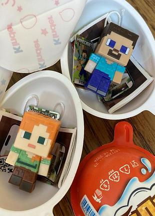 Фигурки kinder joy minecraft (ст, алекс)