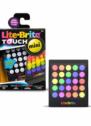Интерактивная игрушка lite-brite touch mini оригинал электронная мозаика световая