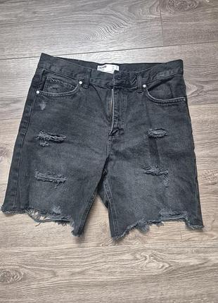 Джинсовые шорты bershka