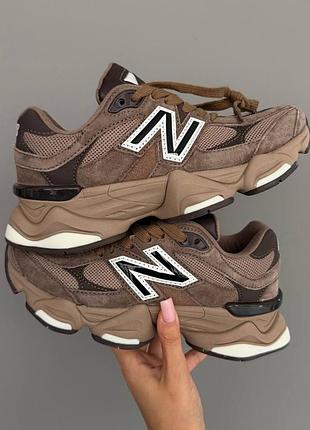 New balance 9060
chocolate white