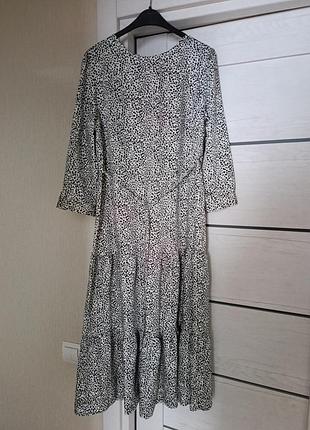Атласна сукня міді від primark розмір uk40 eur38