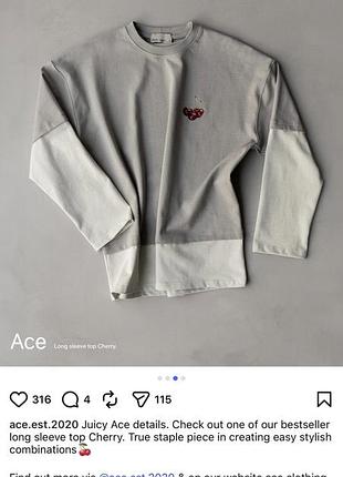 Лонгслів ace est xs-s