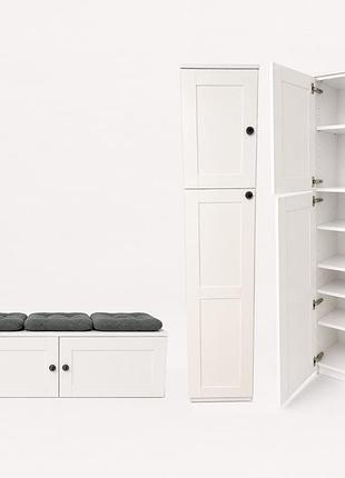 Шафа-пенал та банкетка для кухні фасади ikea
