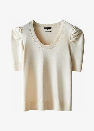 Трикотажный женский топ от massimo dutti