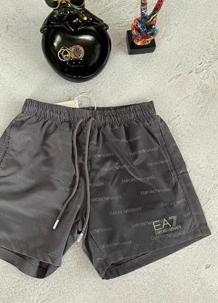 Сірі чоловічі 🔥   пляжні шорти  armani ea7  при намоканні зʼявляється логотип   ✏️розмір s-xxl ✏️преміум якість ✏️оригінальні бірки ✏️якісний матеріал