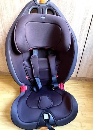 Автокрісло chicco gro-up 1/2/3 чорне (79583.41)
