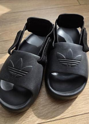 Босоножки сандалии adidas adilette fr 34 (22 см) оригинал новые шлепанцы ig8167