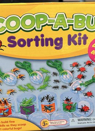 Набір для сортування комах lakeshore scoop-a-bug sorting kit