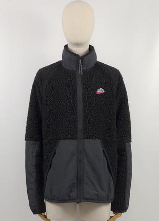 Nike sherpa куртка