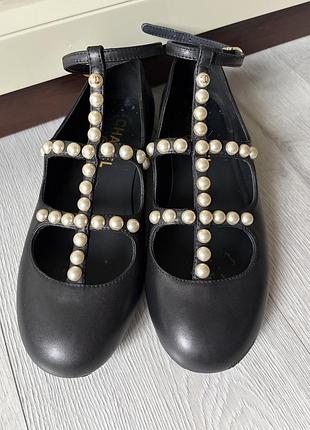 Туфлі балетки chanel