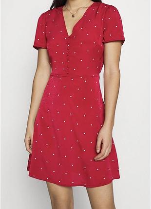 Плаття, сукня в горошок europen sizes 38
