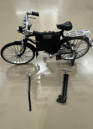 Коллекционная мини-модель велосипеда artesride, масштаб 1:10, черная