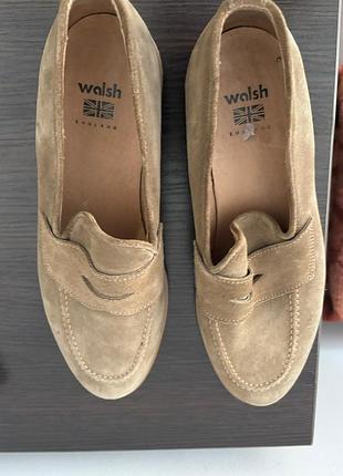 Мужские лоферы английского бренда walsh, 43