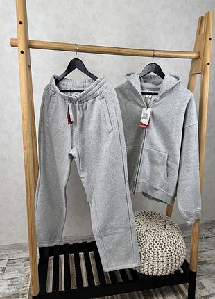 Спортивний костюм на флісі boxy fit