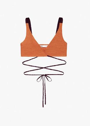 Топ zara зара новий з перепльотами м розмір