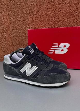 Оригинальные мужские кроссовки new balance 373 41.5-42 размер 26.5 см серого цвета