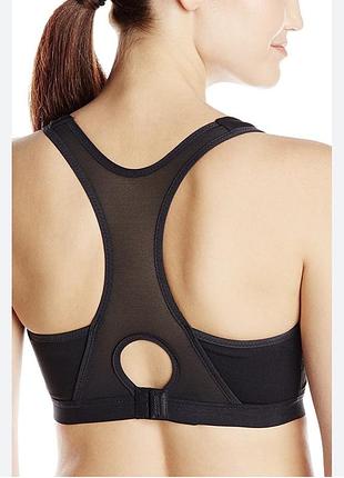 Якісний базовий чорний спортивний бюстгальтер m&s 38dd