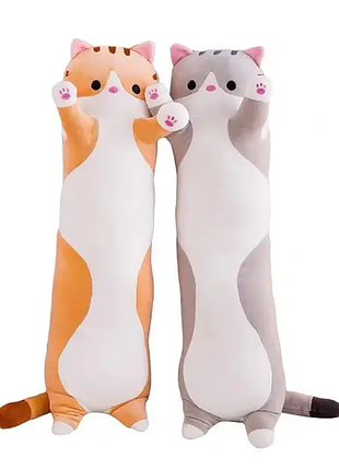 Іграшка плюшева у формі кішки 50 см doll 1498-50