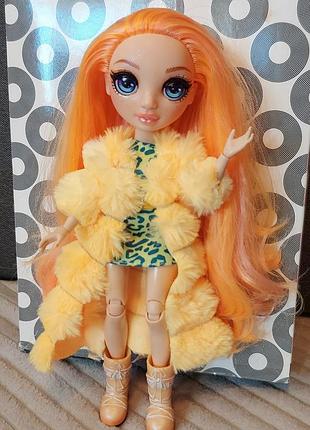 Кукла rainbow high рейнбоу хай поппи роуан winter break poppy rowan – orange fashion doll