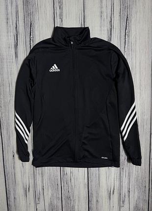 Adidas кофта оригинал чёрная l размер олимпийка