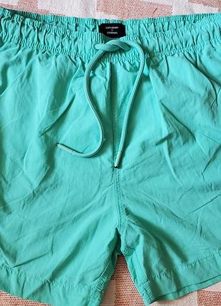 Шорты пляжные, плавки нейлоновые superdry. m
