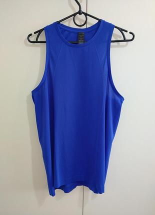 Майка sweaty betty женская синяя puma gymshark under armour