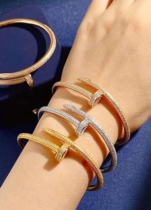 Браслет  гвоздь cartier