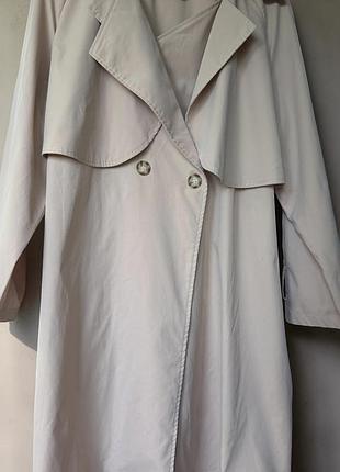 Тренч shein бежевий 3xl в хорошому стані