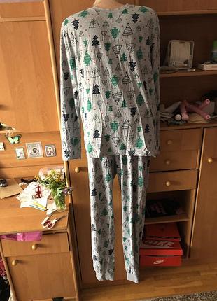 Пижама, комплект, размер m. 100% коттон, primark.