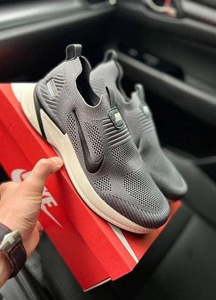 Кросівки чоловічі літо nike gray