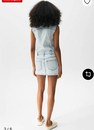 Pull&amp;bear джинсове плаття м 7