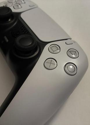Геймпад sony playstation dualsense white для ps5/ps5 pro/ps5 digital edition джойстик оригінал в ідеалі