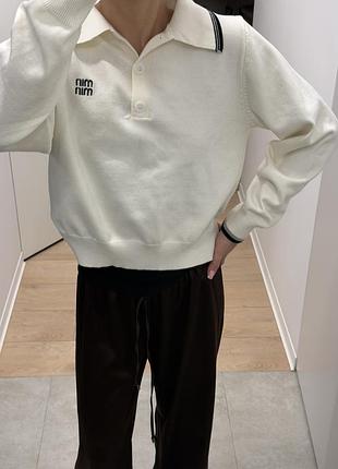 Светр miu miu
